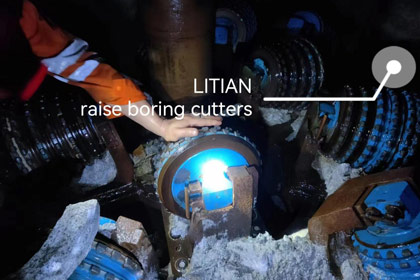 Проект в процессе | Поднимите буровые инструменты в железной шахте Юньнань